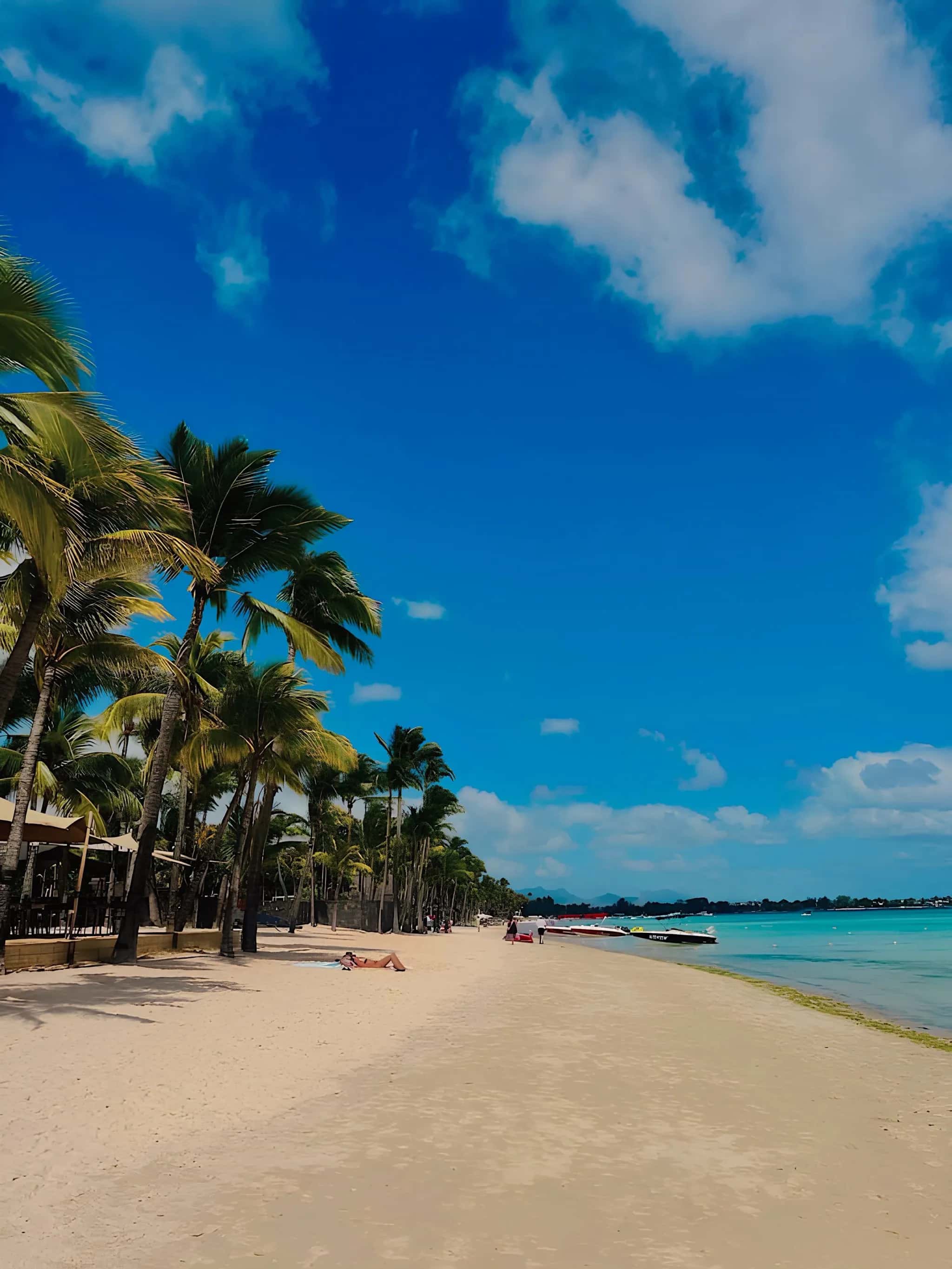 Grand Baie, au nord de l'île Maurice
